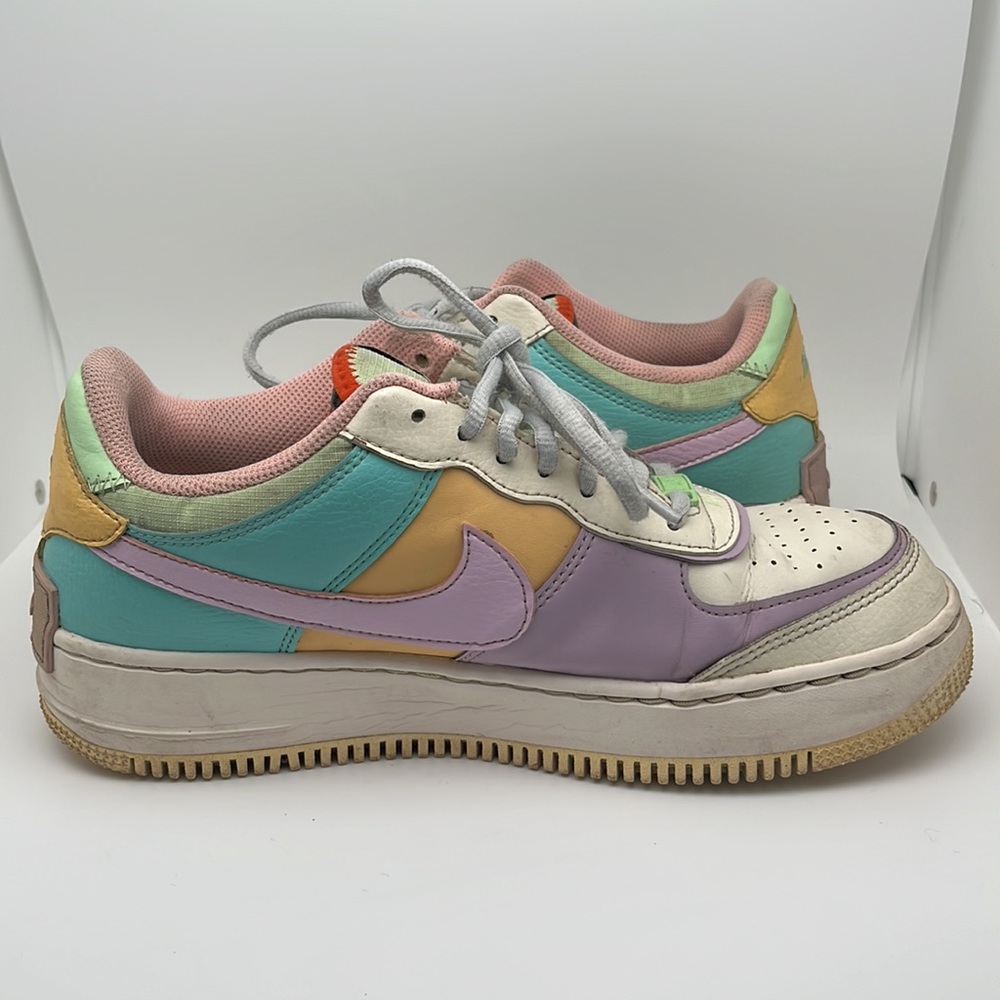 Nike Air Force 1 Shadow Pale Ivory Women's Sneakers Shoes Size 9.5 - Picture 15 of 16